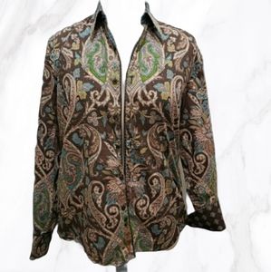 Vintage Robert Graham Button Down Men's Shirt  Size XL